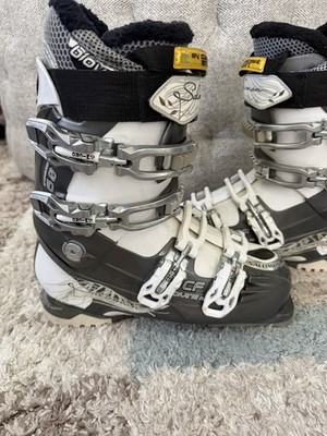 Salomon Divine RS Ski Boots Adjustable Buckles & Canting Alignment Sz 25/25.5 