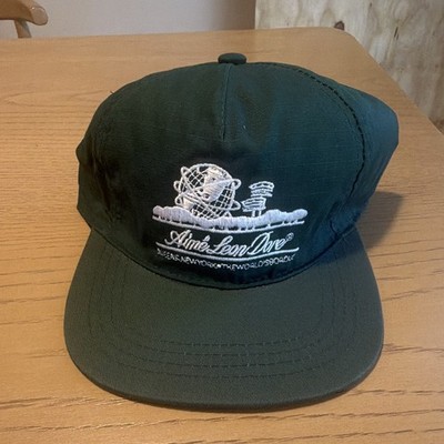 Aimé Leon Dore Queens NY Strapback Hat Green Embroidered Logo ALD Cap