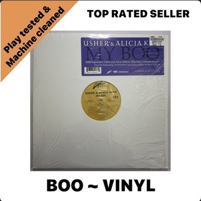 USHER & ALICIA KEYS MY BOO VINYL RECORD RARE PROMO RnB EX / EX