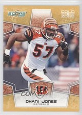 2008 Score Gold Zone 41/400 Dhani Jones #64 0a7