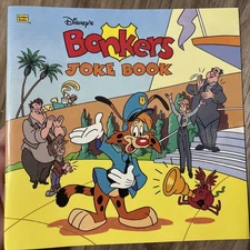 Disney Bonkers Joke Book, 1995. PB Very Good