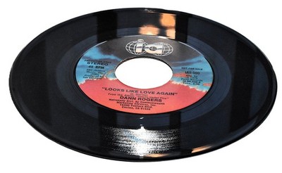 Dann Rogers Looks Like Love Again 1978 IA 500 Pop Rock Promo 45rpm Near Mint
