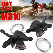 2x MTB Fahrrad Schalthebel Altus M310 3x8-fach 24Gang Rennrad Schaltung DHL
