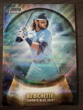 2021 Topps Stadium Club Chrome Crystal Ball Wave Refractor Bo Bichette #CB-1