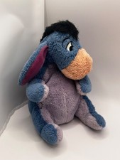 Disney Store Eeyore Plush Toy Winnie the Pooh  Detachable Tail 7” plush