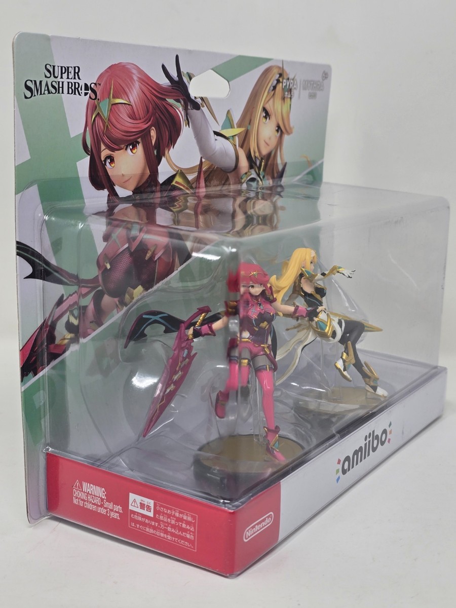 ゼノブレイド　amiibo Nintendo Super Smash Bros Pyra & Mythra Amiibo 2 Pack Character