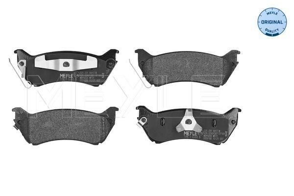 Original Meyle Bremsbelagsatz Scheibenbremse 025 231 8917/W FüR Mercedes-Benz-image