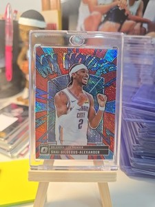 2024 Donruss Optic Basketball My House Red Shimmer /75 Shai Gilgeous Alexander