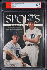 1956 Sports Illustrated Magazine May PSA 6.5 Al Kaline Auto 10 Tigers HOF