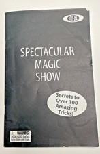 Ideal Spectacular Magic Show Instruction Book 100 Secret Tricks 2010