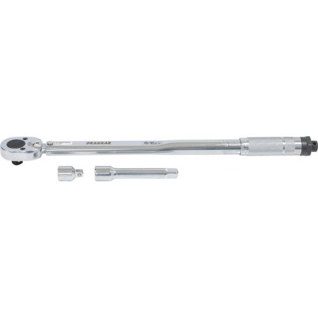 Clé dynamométrique 1/2" 28-210Nm pour éviter le surserrage des goujons de roue