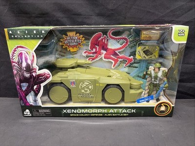 Alien Xenomorph Attack Space Colony Defense - Alien Battle Set - New In Box