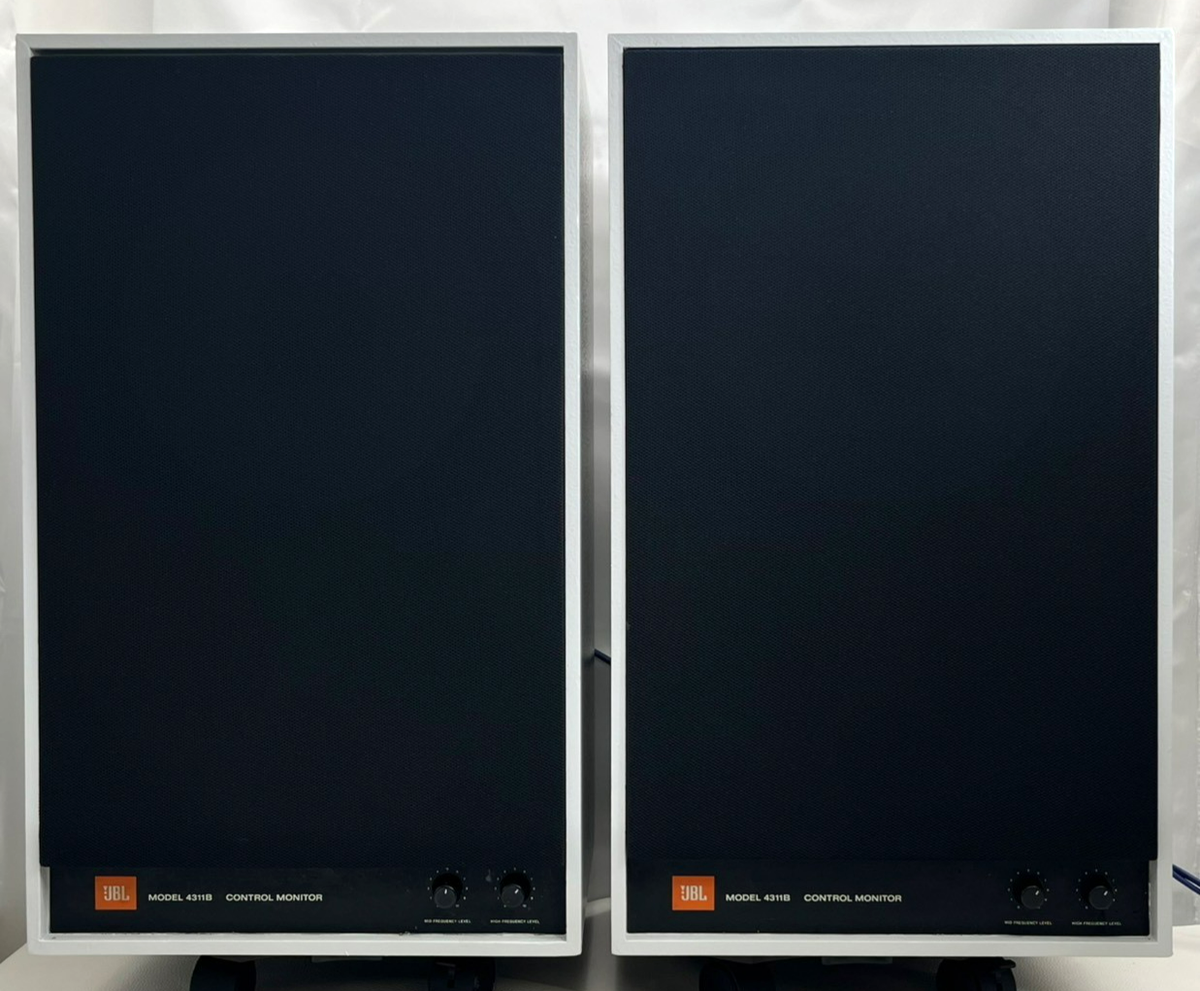 JBL4311B コントロールモニター ② JBL 4311B 3-Way Control Monitor Speakers Pair Excellent Working w