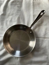 All-Clad Stainless Steel 7 3/4 in Fry Pan Professional Cookware EXC TriPly Saute
