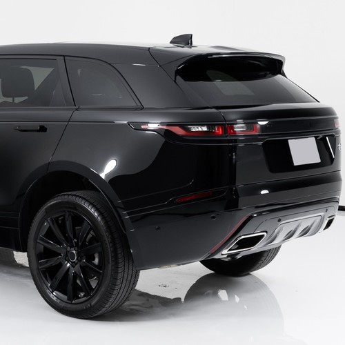 FOR RANGE ROVER VELAR REAR BUMPER DIFFUSER LIP R DYNAMIC LOOK BODYKIT BLACK - Picture 9 of 15
