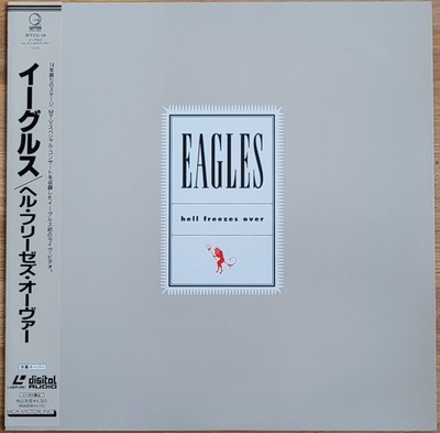 Music Laserdisc '' EAGLES - HELL FREEZES OVER - [MVLG-18] '' - Japan LD