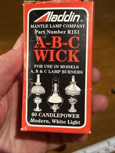 Aladdin Wick #R151 for Models A, B, And C UNUSED BOXED NC - Picture 9 of 14
