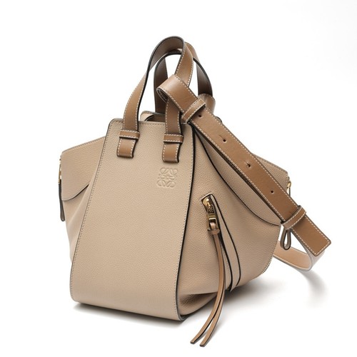 Loewe Hammock Bag Small shoulder A538S35X51 38712KBN60 Sand Used TOMI-0