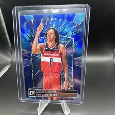 Panini Donruss Optic My House Blue Hyper Prizm Bub Carrington #8 Rookie /175