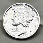 1927-S Mercury Dime AU San Francisco Mint