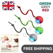 Automatic Rolling Ball Smart Pet Toy Electric Self-Moving Cat Dog Kitten GameUK.