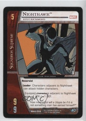 2005 VS System Marvel Avengers Nighthawk #MAV-059