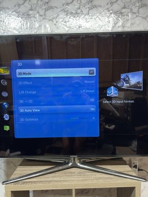 Samsung UN60D7000 60'' LED 1080p 3D Smart Hub TV 240Hz w/Remote/Keyboard
