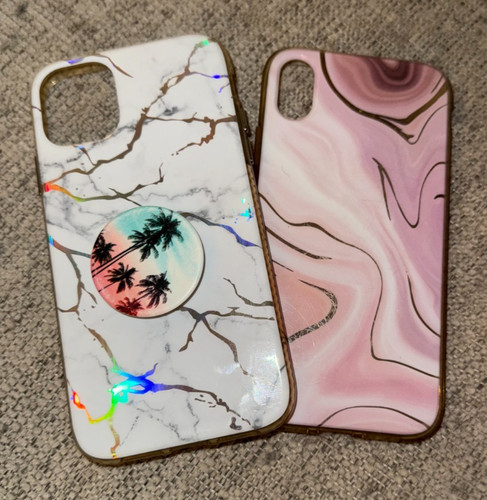 Apple iPhone XR Silicon cases Set of 2 USED-Good Condition