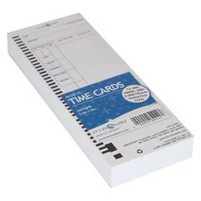 Pyramid 44100-10 Time Card, Pk100