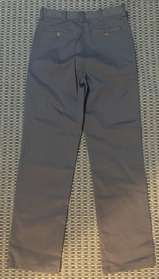 Pantalones Arrow Boys Aroflex Súper Suaves Elastizados Sarga Frente Plano, Gris Talla 18 Foto 4 de 4