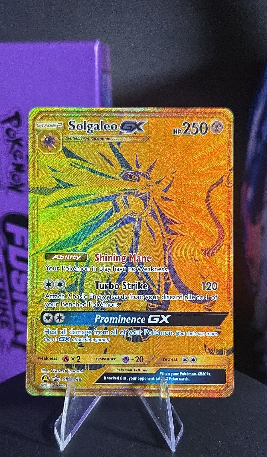 Solgaleo GX - a SM104A Sm Holo