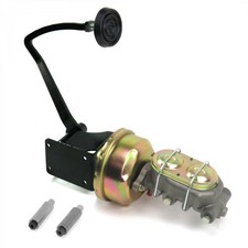 1937-1939 Chevy 7 Single Power Brake Pedal Kit St Discdrum 3 Rubber Pad