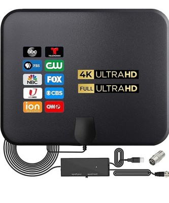 TV Antenna for Smart TV Indoor, TV Antenna for Local Channels,Support 4K 1080...