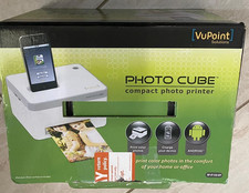 VuPoint Solutions PHOTO CUBE Compact Photo Printer IP-P10-VP