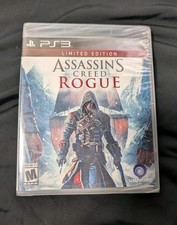 Assassin's Creed Rogue Limited Ed PS3 PlayStation 3 Brand New Sealed -- S2G --