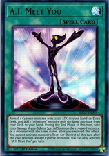 A.I. Meet You MP22-EN095 2022 Tin of the Pharaoh's Gods Yu-Gi-Oh 1st Edition NM