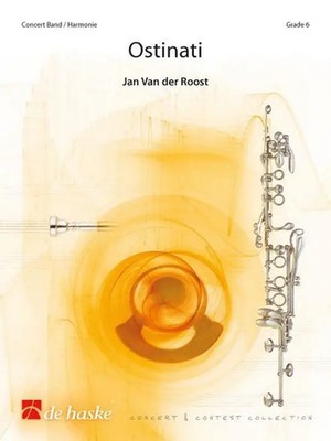 Ostinati | Jan Van der Roost | Concert and Contest Collection CBHA | Partitur