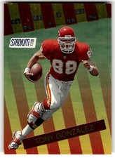 1997 Stadium Club Tony Gonzalez Grid Kids #GK10