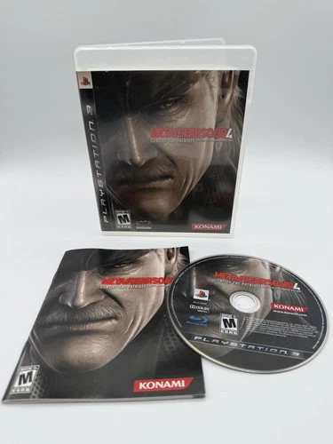 Metal Gear Solid 4 Guns of the Patriots (Sony PlayStation 3 2008) - CIB - Tested
