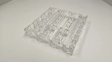 Waterford Crystal Barrington Executive Desk Organizer 6 1/4 x 6 1/4 x 1 1/4