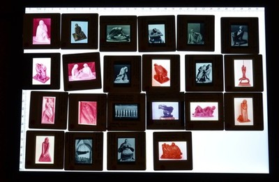 (22) Ernst Barlach Art 35mm Glass Slides