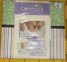 New Tapestry CR Gibson 12x12 Little Pond Baby Boy Scrapbook 20 Designed Pages