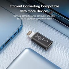 Lighting iOS to USB C Male Adapter FAST CHARGING For plug USB-C to APPLE