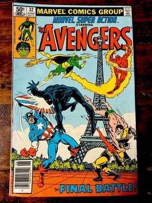 Marvel Super Action #32 (Marvel Comics June 1981) starring The Avengers 