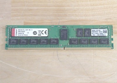 Kingston 32GB DDR4-2133 ECC Registered RDIMM 2Rx4 Server Memory KVR21R15D4/32