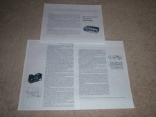 Quad 22 Preamp,Quad II Amplificatore valvolare recensione,1960,3 pgs