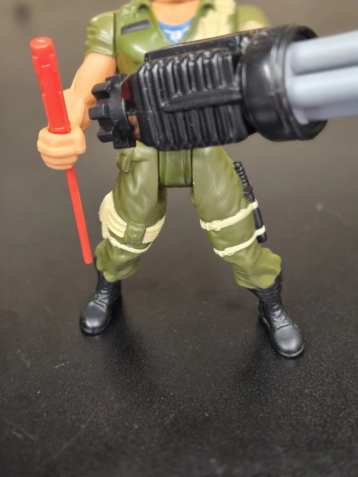Teniente Stone V1 GI Joe Extreme 1995 Figura de Acción Kenner Completa Lanzador de Misiles Foto 4 de 4