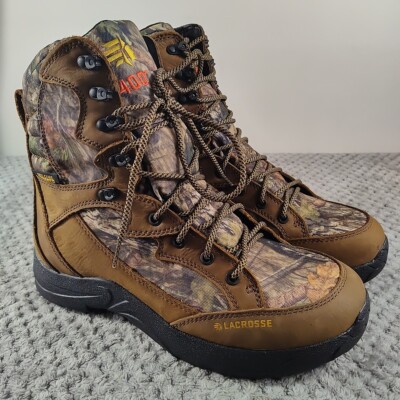 LaCrosse Men's Clear Shot 8'' 400gram Insulated Hunting Boots- 10M-Mossy Oak