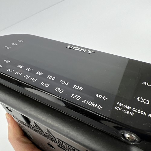 Sony ICF-C218 Dream Machine Juego de Tiempo Automático Radio AM/FM Doble Alarma - PROBADO - Imagen 17 de 17