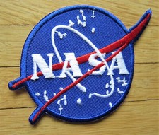 Aufn&auml;her / Aufb&uuml;gler/ Patch: NASA - Logo  - Stars - sehr hochwertig - Rar!